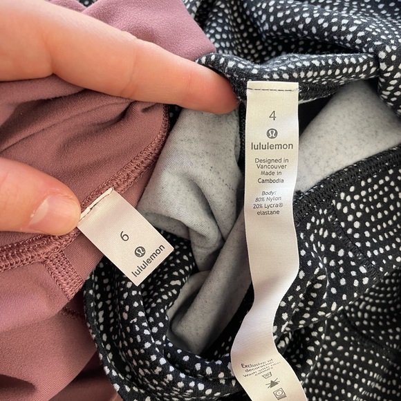 2 pairs Align leggings high rise (can sell separately) - Picture 4 of 6